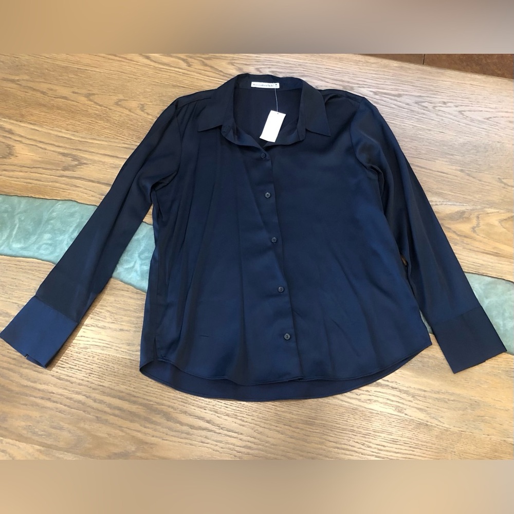 A&F silk top!